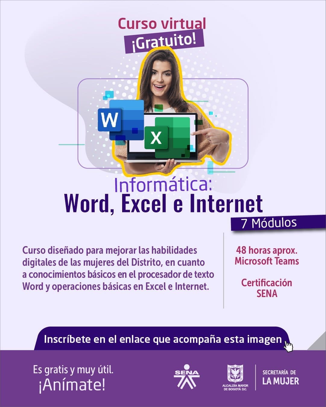 Curso gratuito para aprender manejo de Word y Excel en Bogotá ...
