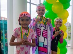Festival de Natación reunió a cientos de niños y jóvenes en Mosquera