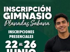 Mosquera abre inscripciones para el Gimnasio Planadas Sabana