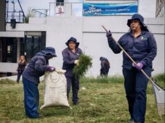 Mujeres transforman espacios en Fusagasugá