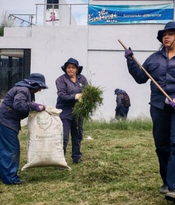Mujeres transforman espacios en Fusagasugá