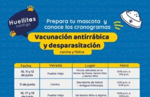 Sopó intensifica jornadas de vacunación animal