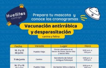 Sopó intensifica jornadas de vacunación animal