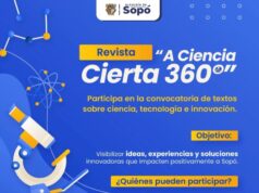 Sopó invita a participar en la revista A Ciencia Cierta 360°