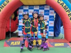 Tenjo brilló en la II Copa Cóndor Lipacun 2026 de patinaje