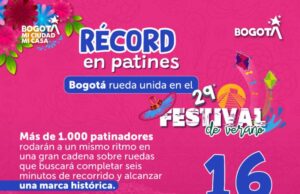 Bogotá buscará un Récord en Patines durante el Festival de Verano