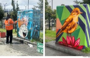 Bogotá transformó espacios públicos de Ciudad Bolívar con arte urbano y color