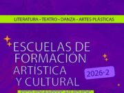 Cota abrió inscripciones para las Escuelas de Formación Artística y Cultural 2026-2