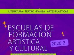 Cota abrió inscripciones para las Escuelas de Formación Artística y Cultural 2026-2