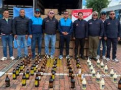 Cundinamarca incautó más de 1.800 botellas de licor en operativo contra la ilegalidad