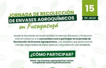 Fusagasugá realizará jornada de recolección de envases agroquímicos