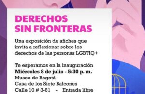 Muestra sobre derechos de las personas LGBTI llegará al Museo de Bogotá desde el 8 de julio