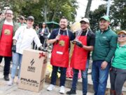 Tenjo celebró la final del Golazo Burger 2026