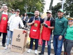 Tenjo celebró la final del Golazo Burger 2026