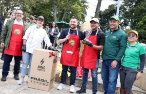 Tenjo celebró la final del Golazo Burger 2026