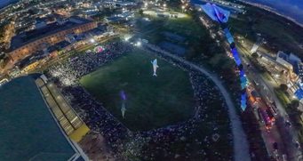 Festival del Viento de Mosquera brilló por primera vez en la noche