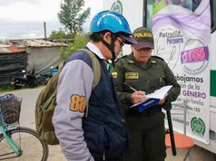 60 bicicletas fueron marcadas en Chía para prevenir el hurto