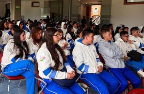 84 estudiantes de Chía conocieron la vida universitaria en la U. de Cundinamarca