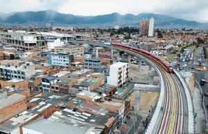 Bogotá alcanza 18 kilómetros de viaducto del Metro