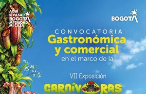 Bogotá abrió convocatoria para emprendedores en exposición de plantas carnívoras