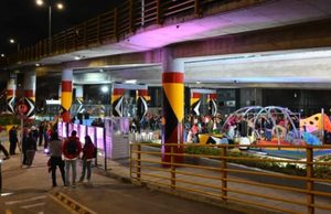 Bogotá inauguró su primera cancha pública de pádel