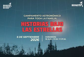 Bogotá tendrá campamento astronómico para niños y familias en el Planetario