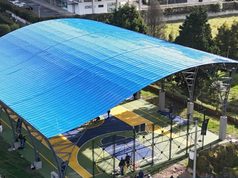 Cajicá entrega cubierta del Polideportivo de Calahorra