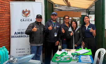 Cajicá recolecta materiales durante Jornada Posconsumo
