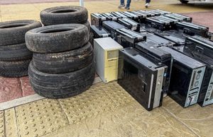 Chía recolectó residuos en jornada de Reciclatón