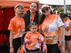 Chía reunió a 3.600 mujeres en la Carrera Mujeres, Vida y Esperanza