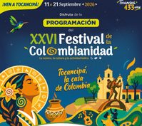 Tocancipá inicia el XXVI Festival de la Colombianidad