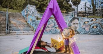 Bogotá lleva a Rin Rin Renacuajo y otros personajes de Pombo a sus calles históricas