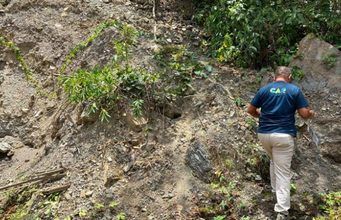 CAR suspende cantera en San Cayetano por riesgo para la vía hacia Paime