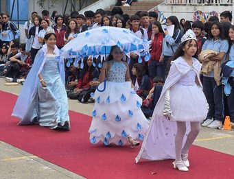Soacha llevó la moda sostenible a una pasarela escolar