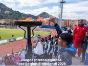 Sopó recibe los Juegos Intercolegiados de Atletismo 2026