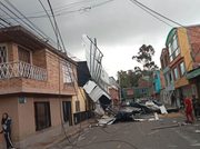 Vendaval causó daños en viviendas y redes eléctricas de Funza